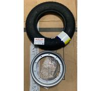 Cerchio Copertone Pneumatico Michelin S83 3.50-10 TL/TT