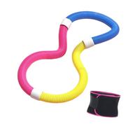 Cerchio da allenamento fitness professionale con cintura in vita per viaggi,