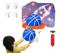 Cerchio da basket-Ball per porta, cerchio interno | Cestino da basket pieghevole per interni, cerchio da basket-Ball sopra la porta, cestino da basket, camera da portatile