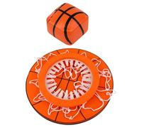 Cerchio da basket per camera | Set sportivo da basket mini per soffitto - giocattolo sportivo a palla da parete | per interni esterni camera per bambini patio scuola
