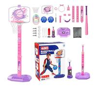 Cerchio da Basket per Les, Cerchio da basket-Ball per tutto il al chiuso,Playage de Basket-Ball Outdoor Giocattolo Sportivo - Gioco di palla giocattoli sportivi al coperto per 1-8 anni,