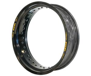 Cerchio da Cerchi EXCEL Nero 3 17x4.50 36h/3 per Moto Ricambi Accessori Pezzi