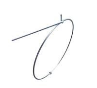 Cerchio da corsa rotante per esterni, cerchio di ferro giocattolo per adolescenti, anello di allenamento sensoriale, giocattolo per l'esercizio fisico, interazione genitore-figlio(14.96 inches,Flat ri