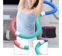 Cerchio da fitness con pesi e cintura in vita, in PVC, per viaggi, bambini e