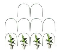 Cerchio da giardino per aiuole rialzate, tunnel per coltivare giardini | Paletti pieghevoli per la protezione delle piante Attrezzatura per la germinazione per ortaggi interni ed esterni fiori di vite