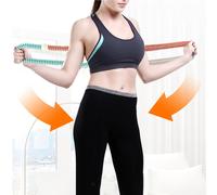 Cerchio da hula hoop pieghevole per il fitness, con pesi, per donne, uomini