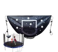 Cerchio Da Pallacanestro Di Trampolino - Tavola Da Pallacanestro Leggero | Attacco del Cerchio Dunk Fit per Il Gioco Di Trampolino | Divertenti Accessori Per Sport All'aperto