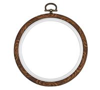 Cerchio da ricamo a mano per punto croce, telaio in bambù, per fai da te, 14 cm