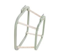 Cerchio da ricamo regolabile per fai da te, croci, punti, telaio in plastica a doppio strato, facile da usare, cerchio da ricamo regolabile per punti incrociati a doppio strato