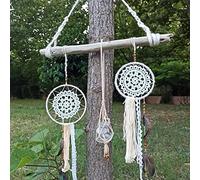 Cerchio da ricamo rotondo in legno di bambù per punto croce, 33 cm