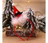 Cerchio dei capelli dell'alce di Natale con la stella per il partito dei | Simpatico design con alci, stella a cinque punte, vestibilità morbida e confortevole, ideale per feste per bambini