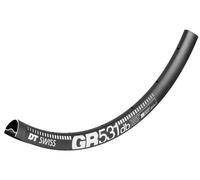 Cerchio Gravel DT Swiss GR 531 700 x 24 DB - Alluminio - Tubeless ( Nero / 700 mm / 24 )
