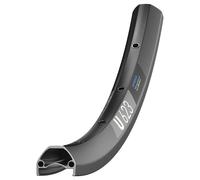 DT Swiss U 623 Hybrid disco specifico 28 fori Schrader forato nero - 29 / 700c