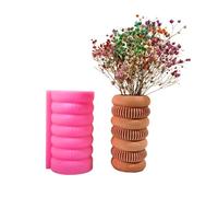 Cerchio fatto a mano stampo in silicone multifunzione cerchio vaso vaso mestiere stampo per artisti e amanti