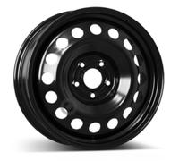 CERCHIO IN FERRO ALCAR ACCIAIO 9104 PER HYUNDAI TUCSON 7X17 5X114.3 BLACK 8 80Z