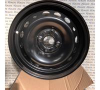 # CERCHIO FERRO DA 14" FIAT IDEA - LANCIA YPSILON/MUSA ET40 CB58 NERO MW R1-1638