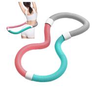 Cerchio fitness a molla morbida per perdita di grasso e allenamento, pieghevole, per esercizi di intrattenimento al chiuso, per donne e adulti, attrezzatura da allenamento per yoga, casa, ufficio