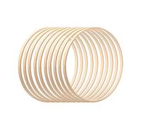 Cerchio floreale in legno di | Cerchio floreale in legno di Set ghirlanda Anelli a cerchio artigianali in macramè,Ghirlanda Macrame Craft Hoop Rings per Dream Catcher Decorazioni per ghirlande nuziali