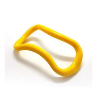 Cerchio for yoga, Pilates, Stretching, Attrezzatura for fitness da donna, Fascia, Massaggio, Allenamento del corpo, Resistenza, Strumento di supporto(Yellow)
