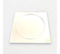 Cerchio fuori Da Quadrato Specchi, su Misura Taglie & Incisioni Servizi