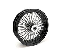 Cerchio Grande A Raggi, Posteriore, Nero, 5,5x18", Per Harley-Davidson Con TÜV