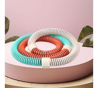 Cerchio Hula Hoop pieghevole per fitness, anello per esercizi, regolabile,