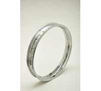CERCHIO IN ACCIAIO CROMATO CHROME STEEL RIM 1.85 X 18 36 FORI