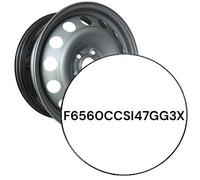 CERCHIO IN ACCIAIO PER CITROEN BERLINGO 6,5J16" 5X108 47 65,10 MAK ACCIAIO SILVE