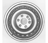 CERCHIO IN ACCIAIO PER IVECO DAILY 6,5J16" 6X125 68 74,10 MAK ACCIAIO SILVER
