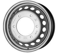 CERCHIO IN ACCIAIO PER MERCEDES SPRINTER 5,5J16" 6X205 111 161 MAK ACCIAIO SILVE