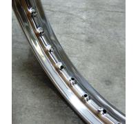 CERCHIO IN ALLUMINIO ALUMINUM RIM MOTO GUZZI GALLETTO 17 X 160 32 FORI