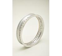 CERCHIO IN ALLUMINIO CON BORDO E PROFILO H PER MOTO D'EPOCA FINO ANNI 70 WHEEL RIM WM5 2,50 X 18 36 FORI