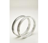 CERCHIO IN ALLUMINIO BORDO H PER MOTO D'EPOCA MV AUGUSTA DISCO 1,85x 19 36 FORI