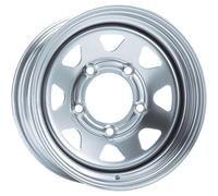 CERCHIO IN FERRO DOTZ DAKAR PER NISSAN PATROL GR 7X16 6X139.7 SILVER DMT