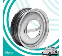 CERCHIO IN FERRO FIAT 500 D'EPOCA F/L D VINTAGE OLD DA 12" CINQUECENTO 1960