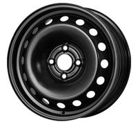 Cerchio in Acciaio Mozzo 56,6 15x6 ET43 4x100 Matt Black