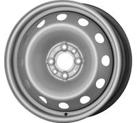 CERCHIO IN FERRO MAK ACCIAIO PER FIAT QUBO 6X15 4X098 SILVER OJO