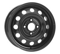 Cerchi in ferro DEDICO STEEL 14" 5.5J 4x108 ET 37.5 63.4 NERO