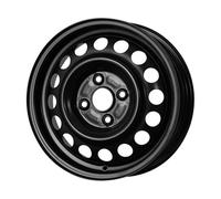 CERCHIO IN FERRO MAK ACCIAIO PER PEUGEOT 107 4.5 14 4 100 39 MATT BLACK NVM