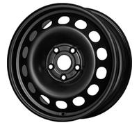 CERCHIO IN FERRO MAK ACCIAIO PER VOLKSWAGEN GOLF V PLUS 6.5X16 5X112 MAT BLACK