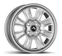CERCHIO IN FERRO ALCAR HYBRIDRAD 131800 PER DACIA SANDERO 6X15 4X100 SILVER LU3