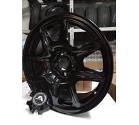 CERCHIO IN ACCIAIO ALCAR HYBRIDRAD 04 BLACK BLACK PER NISSAN MICRA 16"