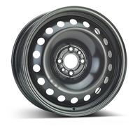 KFZ 9087 1 CERCHIO IN FERRO DA 16 7J ET31 BLACK X FIAT BRAVO 198 DEL 2007-2014