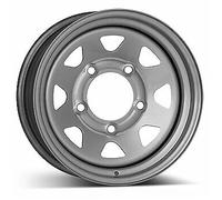 CERCHIO IN FERRO DOTZ DAKAR PER DACIA DUSTER 7X16 5X114.3 SILVER EC3