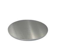 Cerchio in lamiera di alluminio 1060 H14 - Finitura grezza - Utilizzo versatile for illuminazione, decorazione e altro 1 pz.(80X4mm)