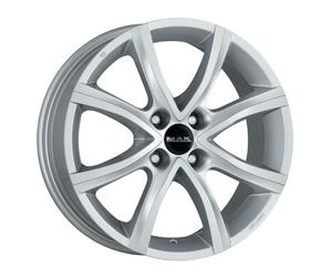 Cerchio in lega 15'' MAK Antibes 4x100 6,5J ET40, Farbe Silber