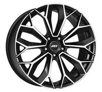 CERCHIO IN LEGA AEZ LEIPZIG DARK PER AUDI Q8 E-TRON 9.5X22 5X112 BLACK/POLI T2P