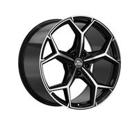 CERCHIO IN LEGA ANTERA A101 PER AUDI S8 9X20 5X112 PIANO BLACK DIAMOND LG8