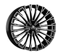 CERCHIO IN LEGA ANTERA A103 PER AUDI A5 CABRIOLET 8.5X20 5X112 PIANO BLACK DIAM