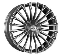 CERCHIO IN LEGA ANTERA A103 PER HYUNDAI SANTA FE 8.5X20 5X114,3 MOON GREY DIAMO